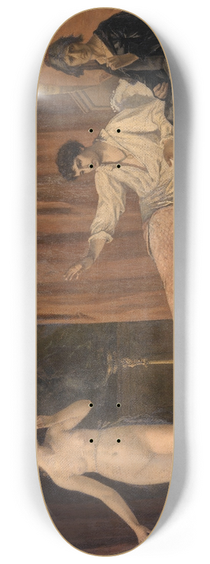 Eugne Smits - Fortune and Misfortune 8.25 inch art skate deck