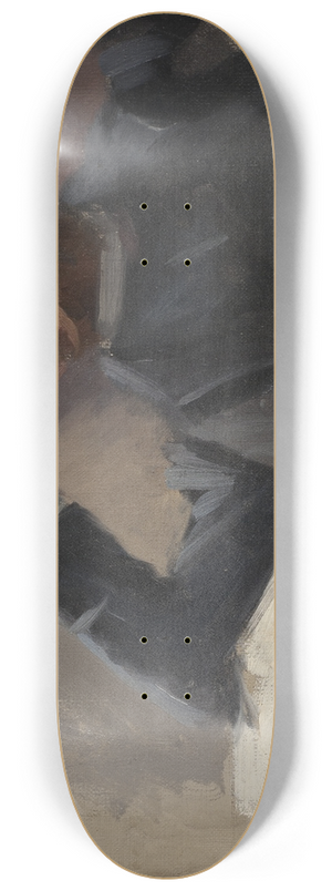 Eva Bonnier - The Artist Georg Pauli. Study 8.25 inch art skate deck