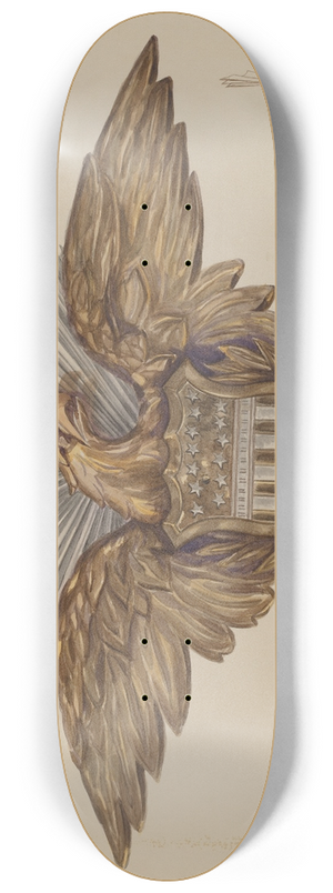 Eva Wilson - Eagle Emblem 8.25 inch art skate deck