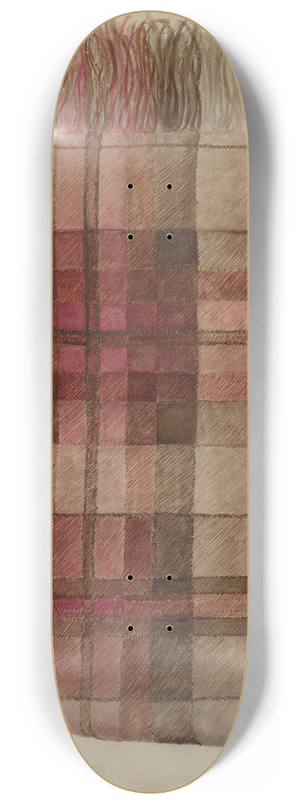 Eva Wilson - Shawl (Plaid) 8.25 inch art skate deck