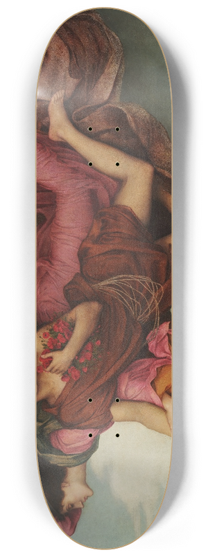 Evelyn De Morgan - Night and Sleep 8.25 inch art skate deck