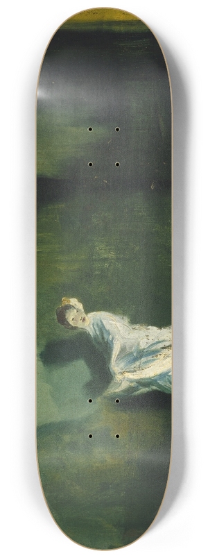 Everett Shinn - Keiths Union Square 8.25 inch art skate deck