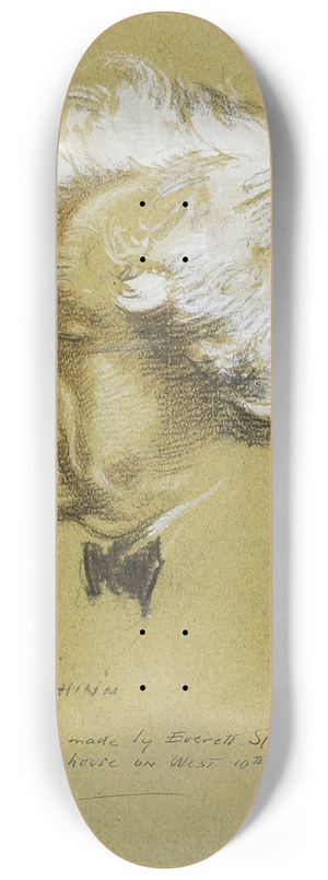 Everett Shinn - Mark Twain 8.25 inch art skate deck