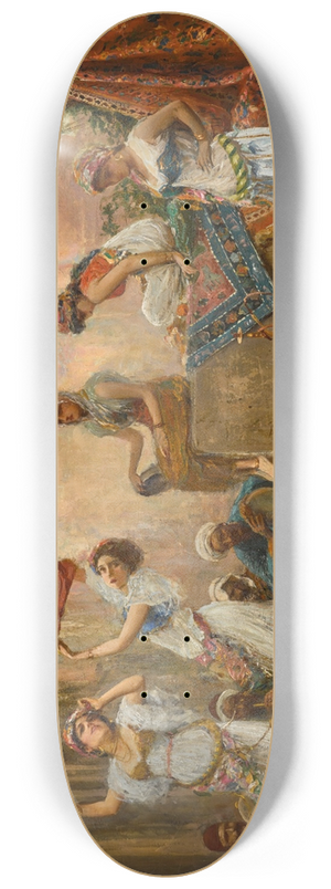 Fabio Fabbi - The Dancers 8.25 inch art skate deck