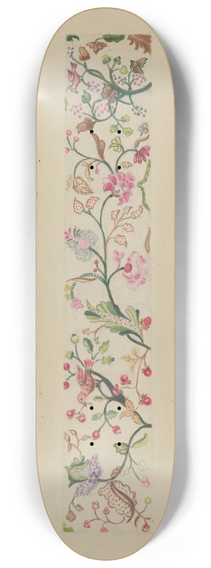 Fanchon Larzelere - Border or Valance 8.25 inch art skate deck