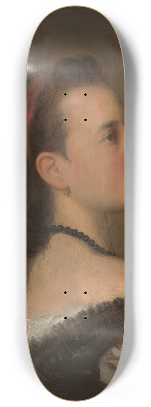 Aleksander Kotsis - Portrait of a Young Lady 8.25 inch art skate deck Aleksander Kotsis - Portrait of a Young Lady 8.25 inch art skate deck
