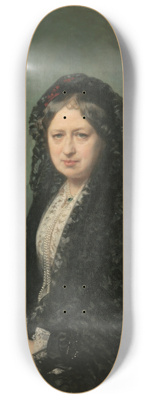 Federico de Madrazo y Kuntz - Mara Encarnacin Cueto de Saavedra, Duquesa de Rivas 8.25 inch art skate deck