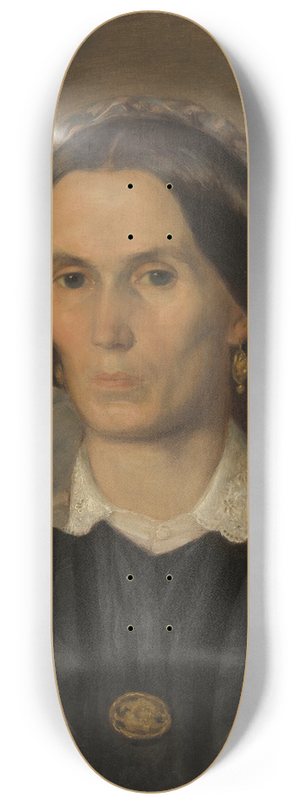 Aleksander Kotsis - Portrait of Joanna Dziubandowska 8.25 inch art skate deck Aleksander Kotsis - Portrait of Joanna Dziubandowska 8.25 inch art skate deck