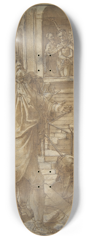 Federico Zuccaro - Ecce Homo 8.25 inch art skate deck