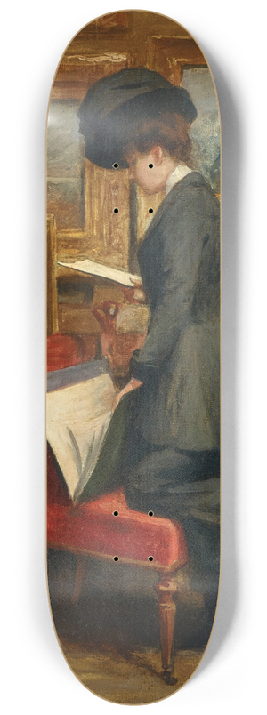 Federigo Zandomeneghi - The Artists Studio 8.25 inch art skate deck