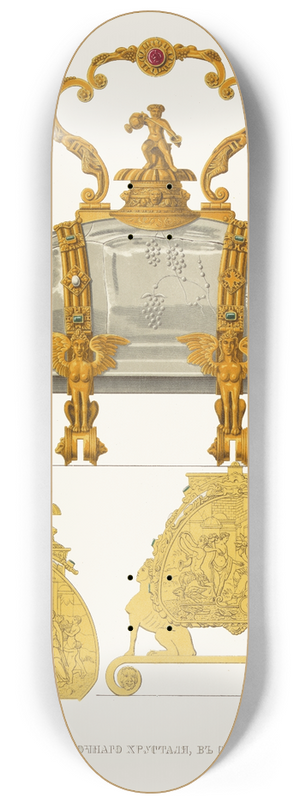 Fedor Grigoryevich Solntsev - Bochka iz vostochnago khrustalia, v serebrianoi oprave 8.25 inch art skate deck