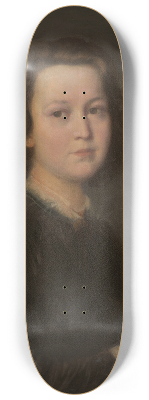 Aleksander Kotsis - Portrait of Jzefa Geppert 8.25 inch art skate deck Aleksander Kotsis - Portrait of Jzefa Geppert 8.25 inch art skate deck