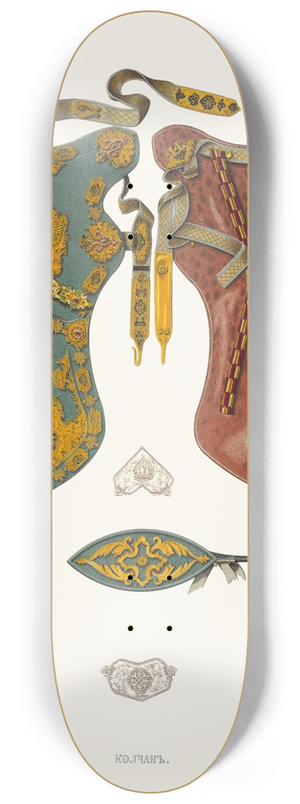 Fedor Grigoryevich Solntsev - Kolchan 8.25 inch art skate deck