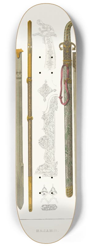 Fedor Grigoryevich Solntsev - Palashi 2 8.25 inch art skate deck