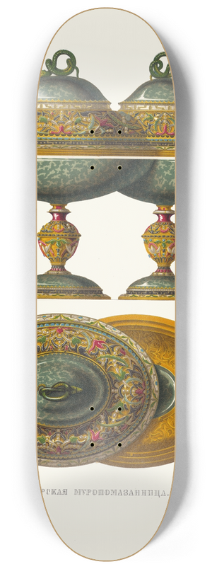 Fedor Grigoryevich Solntsev - Tsarskaia miropomazannitsa 8.25 inch art skate deck