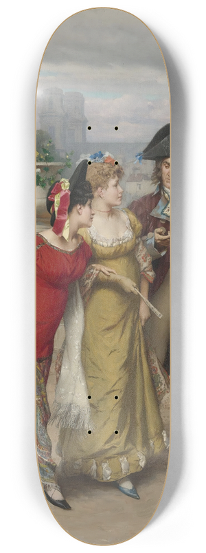 Frederik Hendrik Kaemmerer - The promenade 8.25 inch art skate deck