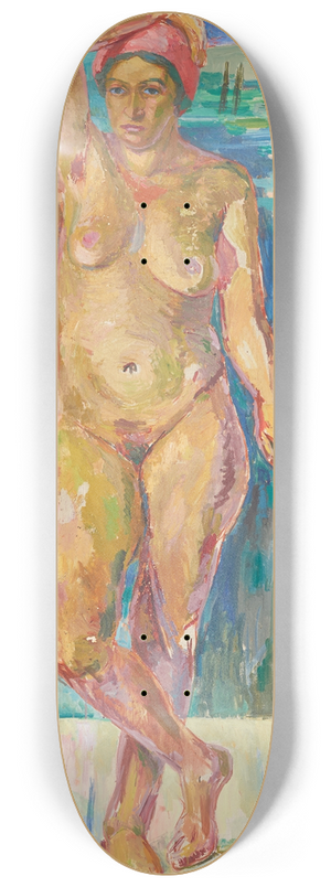 Felix Esterl - Drei Akte Vor Einem See 8.25 inch art skate deck