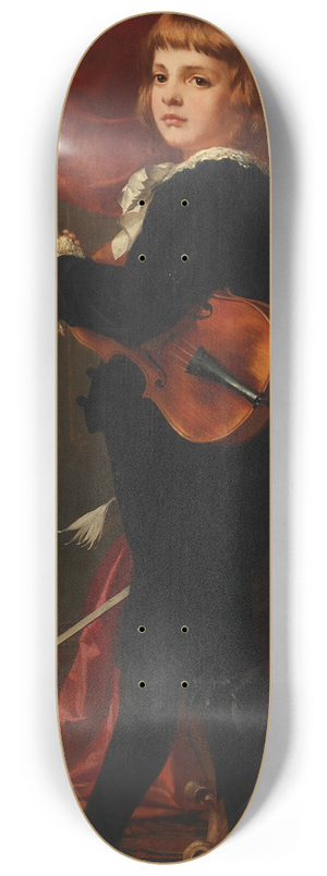 Ferdinand Bjrksten - Junger Geiger 8.25 inch art skate deck