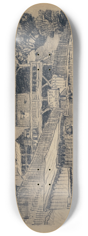 Ferdinand Boberg - Hangars  ct du Sacr Cur 8.25 inch art skate deck