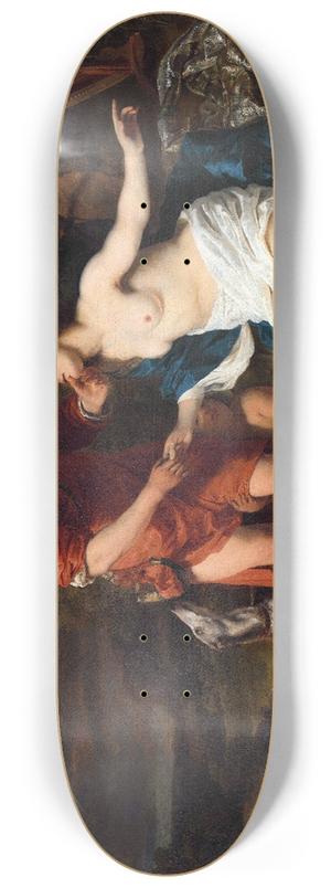 Ferdinand Bol - Venus and Adonis 8.25 inch art skate deck