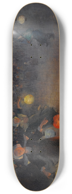 Ferdinand du Puigaudeau - Fte  Pont Aven 8.25 inch art skate deck