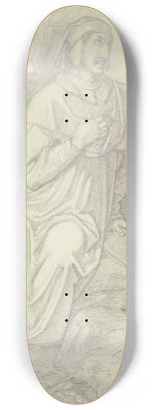 Ferdinand Fellner - Dante 8.25 inch art skate deck