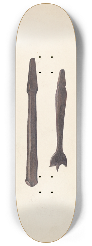 Fred Hassebrock - Bit and Countersink 8.25 inch art skate deck