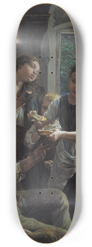 Ferdinand Georg Waldmller - Beggar 8.25 inch art skate deck