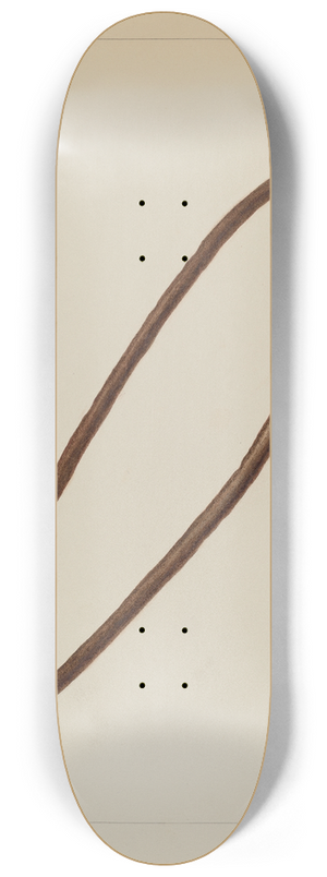 Fred Hassebrock - Wrought Iron Pot Hooks 8.25 inch art skate deck