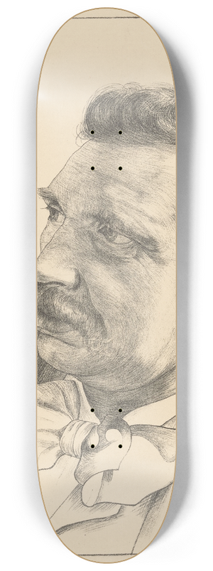 Ferdinand Hart Nibbrig - Portret van Albert Neuhuys 8.25 inch art skate deck
