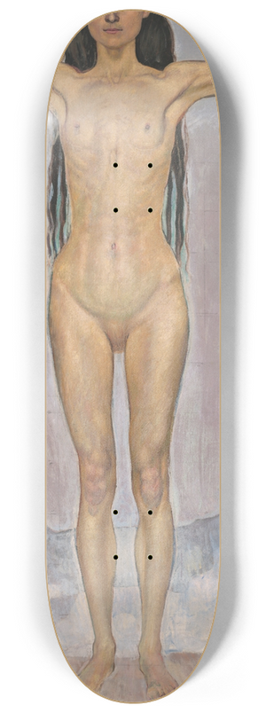 Ferdinand Hodler - Day (Truth) 8.25 inch art skate deck