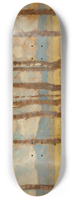 Ferdinand Katona - Birches in Autumn 8.25 inch art skate deck
