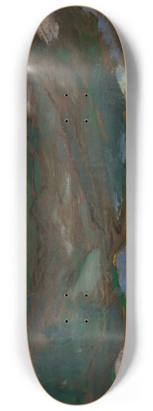 Ferdinand Katona - Mountain Landscape 8.25 inch art skate deck
