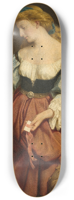 Ferdinand Keller - The Carrier Pigeon 8.25 inch art skate deck