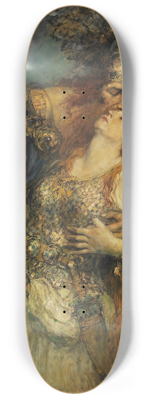 Ferdinand Leeke - Wotans farewell 8.25 inch art skate deck
