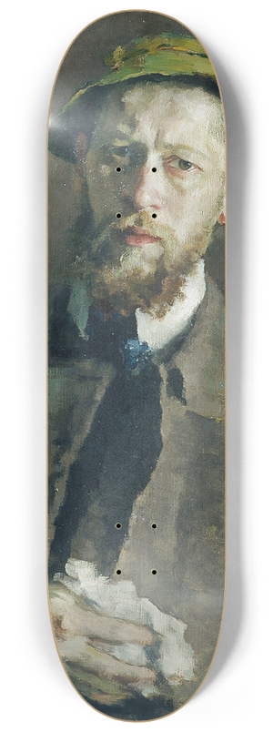 Ferdinand Matthias Zerlacher - Selbstbildnis 8.25 inch art skate deck