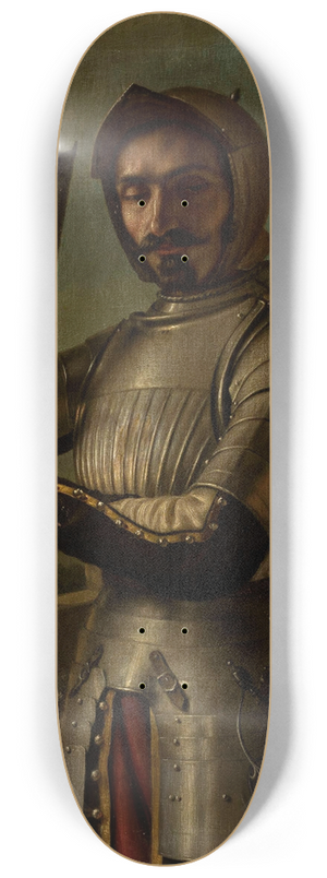 Aleksander Lesser - Knight in armour 8.25 inch art skate deck Aleksander Lesser - Knight in armour 8.25 inch art skate deck