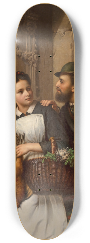 Ferdinand Minor - The Flirtation 8.25 inch art skate deck