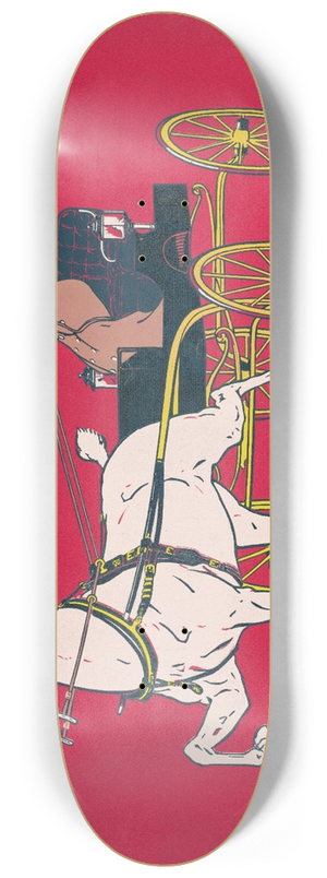 Fred Tolman - A blue ribbon winner 8.25 inch art skate deck