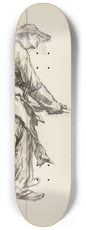 Fernand Cormon - Ouvrier 8.25 inch art skate deck