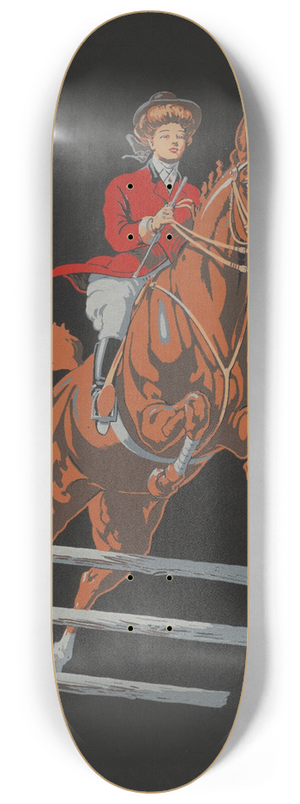 Fred Tolman - Taking a flyer 8.25 inch art skate deck