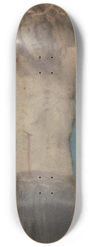 Fernand Khnopff - Caritas Aeterna 8.25 inch art skate deck