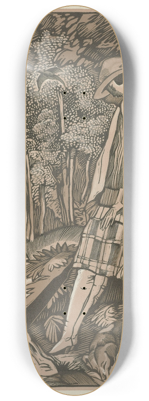 Fernand Simon - La Chasseresse 8.25 inch art skate deck