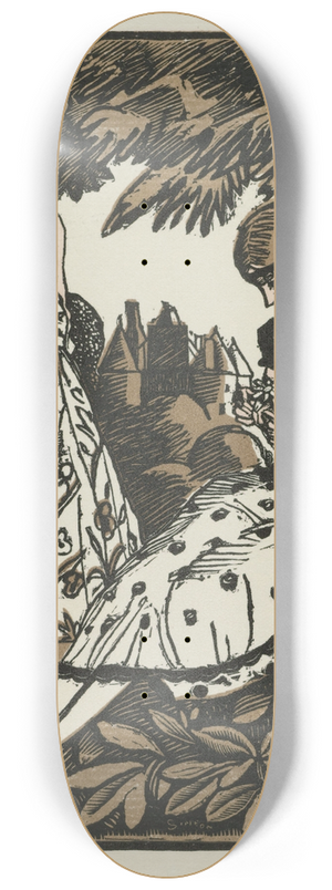 Fernand Simon - Un peu beaucoup 8.25 inch art skate deck