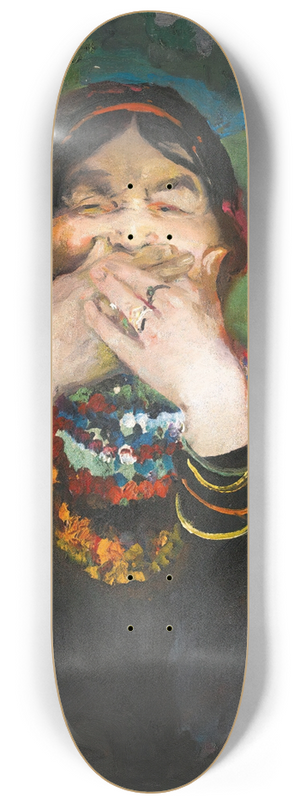 Filipp Malyavin - Laughing Baba 8.25 inch art skate deck