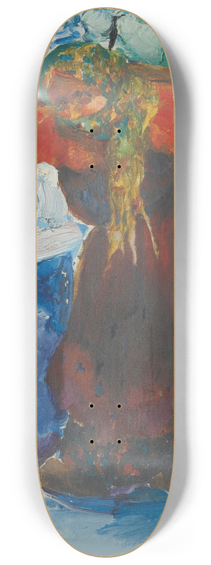 Filipp Malyavin - Russian Baba Carrying Water 8.25 inch art skate deck