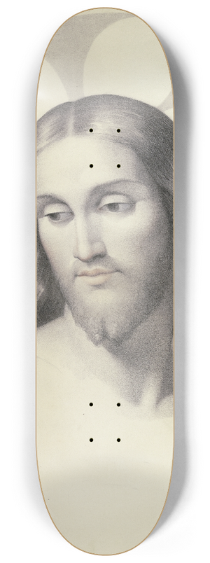 Filippo Agricola - Christs head 8.25 inch art skate deck