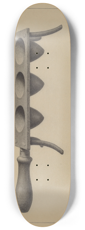 Filippo Porreca - Egg Roaster 8.25 inch art skate deck