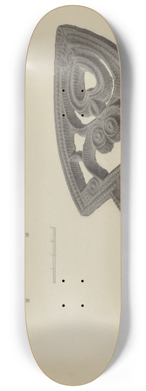 Filippo Porreca - Flat-iron Holder 8.25 inch art skate deck
