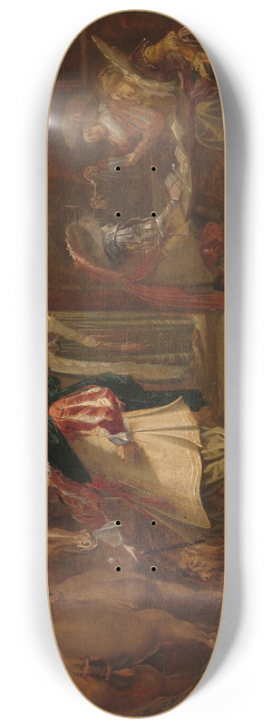 F. Jansen - A Guard House 8.25 inch art skate deck